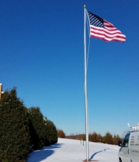 40-ft-esr-flagpoles-Altavista Virginia
