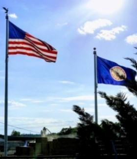 30'and 25' Flagpoles, Rocky Mount Virginia